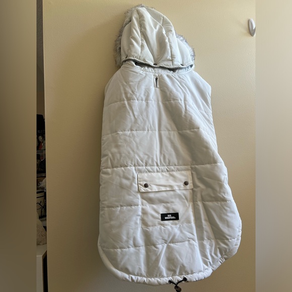 Dog Whisperer winter Coat with Removable Fur Trim Collar and Fleece Lining. - Picture 3 of 9